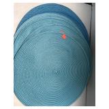 6 Round Placemats. 15in Diameter