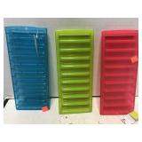 Ice Stick Trays for Eater Bottles. 3 Trays.