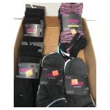 Lot of Mixed Style Ladies Socks