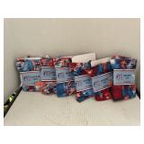 6 ct. of Girls Shorts Tie-Dye - Size XS-XL