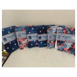 6 ct. of Ladies Bike Shorts - Size S-XL - Red,