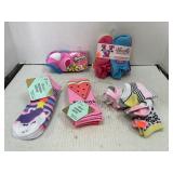 5 Packs - Girls/Toddler Socks