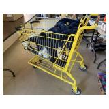 Cart Full of Michigan Wolverines Gear, etc