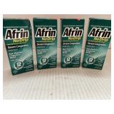 4 Boxes Afrin Severe Congestion Nasal Spray