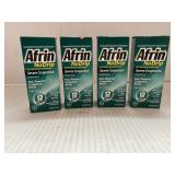4 Bottles Afrin Severe Congestion Nasal Spray