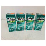 4 Boxes Afrin Severe Congestion Nasal Spray