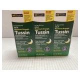 3 Bottles Tussin Adult Maximum Strength Cough