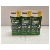 3 Bottles Adult Maximum Strength Tussin Cough