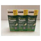 3 Bottles Adult Maximum Strength Tussin Cough