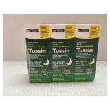 3 Bottles Adult Maximum Strength Tussin Cough