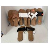 5 Pair Ladies Size 7/8 Sandals