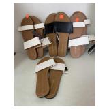 4 Pair Ladies Size 10/11 Sandals