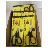 6 Pair 7 Inch Scissors