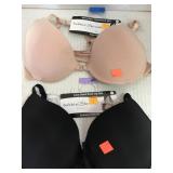2 Bras 34C. 1 Racer Back & Front Hook, Push up