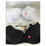 2 Bras 42D. Full Coverage