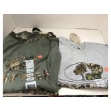 4 MOSSY OAK T-Shirts.  3 - Xlarge. 1 - 2XL