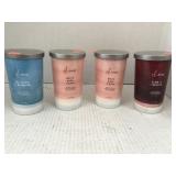 Lot of  4 - 17oz Jar Candles