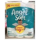 Angel Soft Bath Tissue, 24 Family Rolls