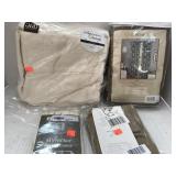 Misc Lot Twin Sheets  Grommet Panel