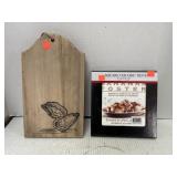 2 ct. - Wood Decor Sign & Ceramic Trivet