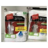 2 pkgs.  HANES T-Shirts. XL. 3 Shirts/ pkg.