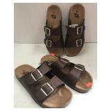 2 pairs Sandals.   men