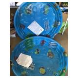 2 Kiddie Pools.  35in diameter x 7in deep.
