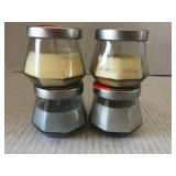 4 - 3oz Scented  Jar Candles. Champagne, Tequila,