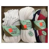 3 pkgs Ladies Socks. No Show. 5 pr/ pkg