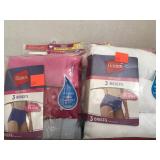 5 pkgs. Hanes. Ladies Cotton Briefs. Size 11.