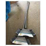 2 Jumbo Smooth Sweep Indoor Brooms.