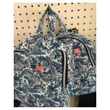 2 Paisley back packs.