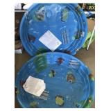 2 Kiddie Pools.  35in diameter x 7in deep.