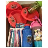 Lot of Table Service for kids.  Paw Patrol &