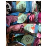 8 pkgs Ladies Socks.  2pr/ pkg.