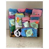 Nine 2-packs of Ladies Fashion Socks