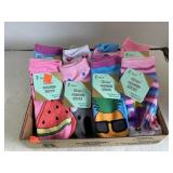 Eight 2-packs Ladies Fashion Socks