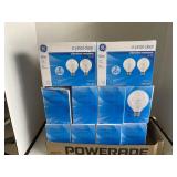 10 2-packs 60 watt medium base light bulbs