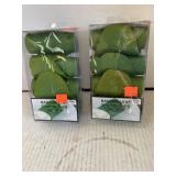 8 Banana Leaf Napkin Rings