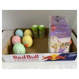 Easter lot includes plaster eggs   Sprinkles and