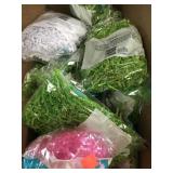 Large lot.  Easter grass / gift bag shred.