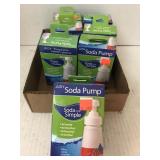 7 boxes of Soda Pumps for Soda Made Simple. Mix
