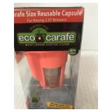 Carafe Size  Reusable Capsule.