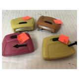 4 LED Clip on Cap Lights. W/ batteries.