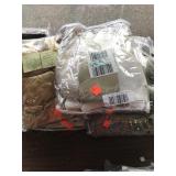 Different window treatments.  Incl. layered