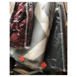 Misc window treatment lot. Valance & panels.