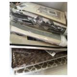 Misc.  window treatments.