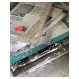 Variety of window treatments.