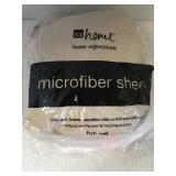 Full size set.  Microfiber sheets.