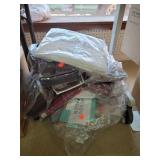 Lot of Curtains,  Tablecloths,  Table Skirts Etc